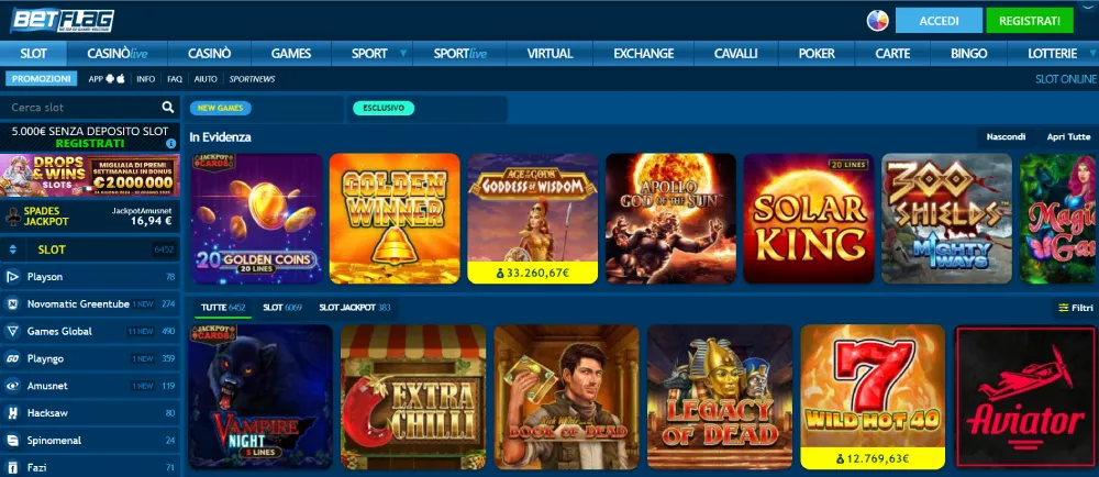 Betflag casino