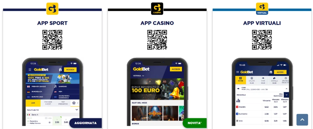 App Goldbet mobile