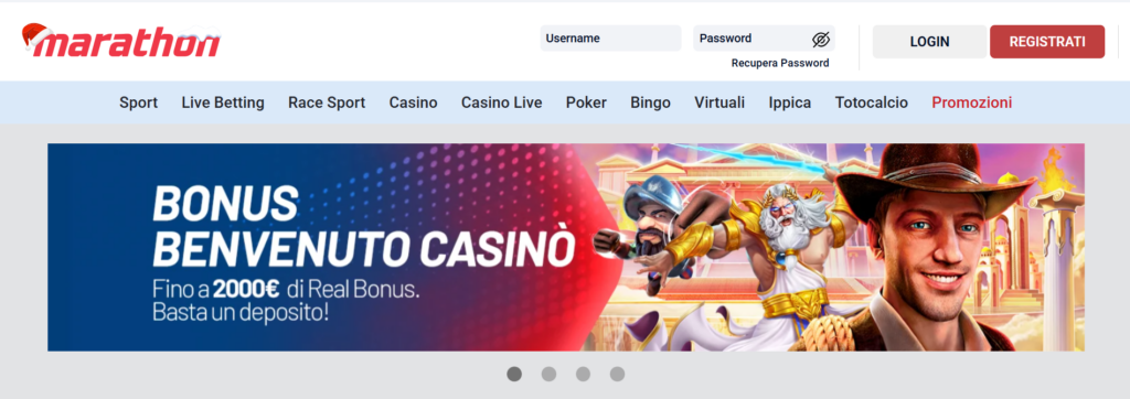 Marathonbet Homepage